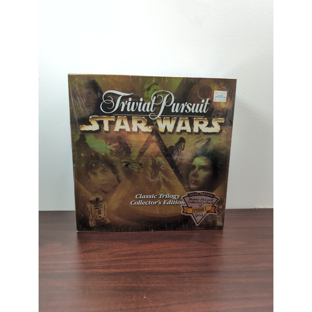 Trivial Pursuit Star Wars Classic Trilogy Collectors Edition Game - New Sealed